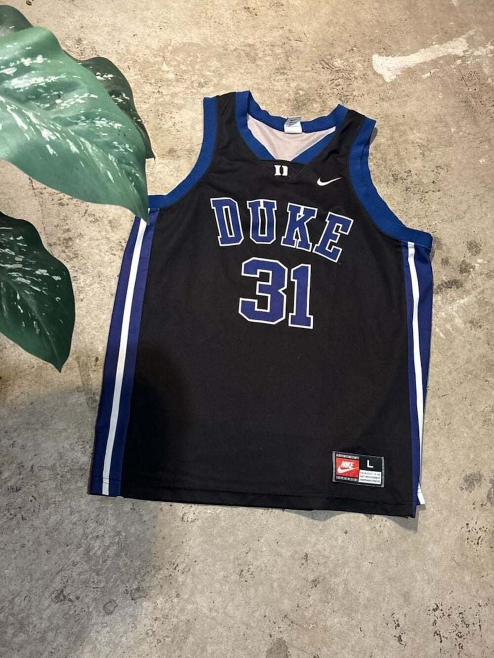 Vintage Nike Duke Blue Devils #31 Shane Battier Basketball Jersey